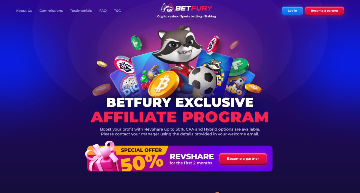 BetFury Affiliat